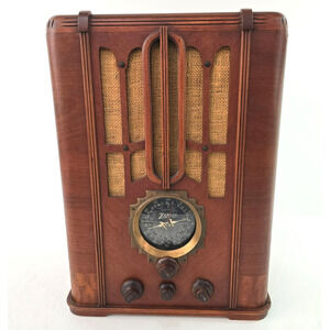 Vintage Zenith Tombstone Radio Model 5-S-29 AM/Shortwave/ Police Bands READ